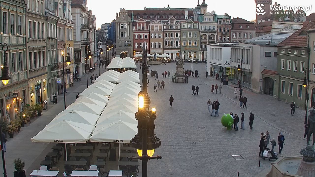 POZNAŃ - Stary Rynek - 10 kwiecień 2026, 19:35