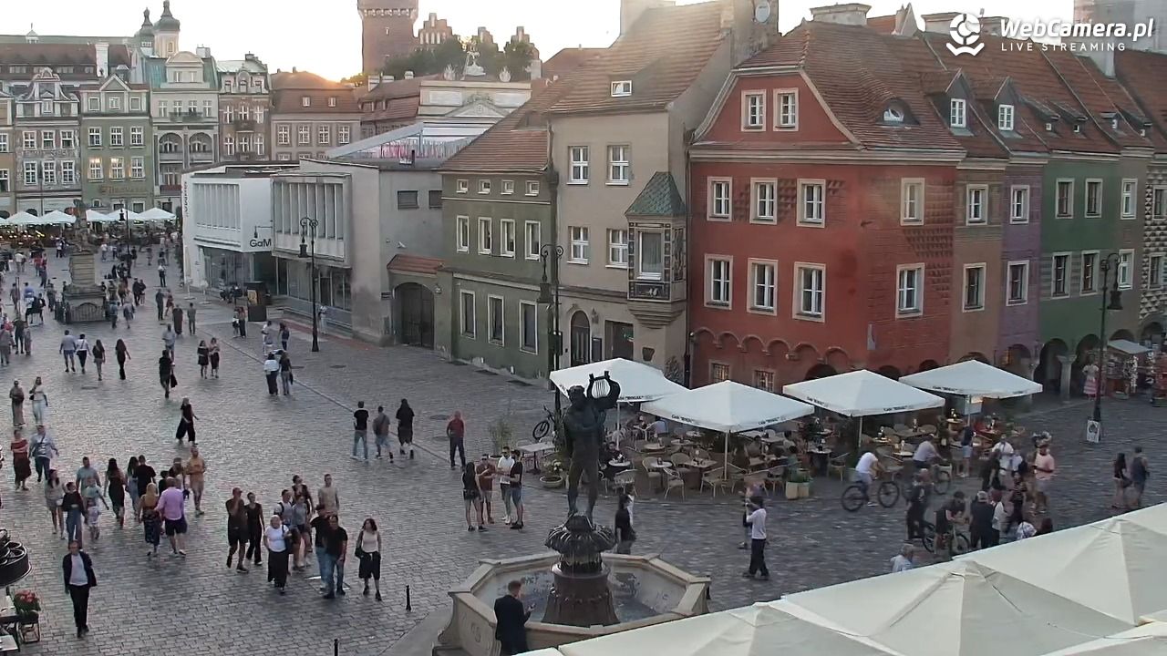 POZNAŃ - Stary Rynek - 25 lipiec 2026, 20:36
