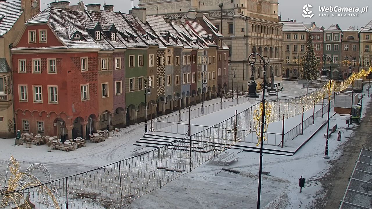 POZNAŃ - Stary Rynek - 27 styczeń 2026, 08:10