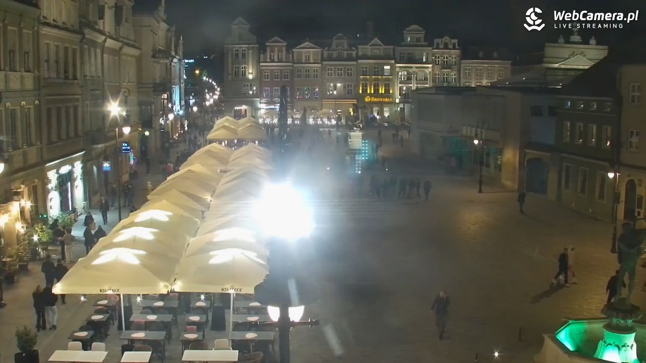 POZNAŃ - Stary Rynek - 11 kwiecień 2026, 22:07