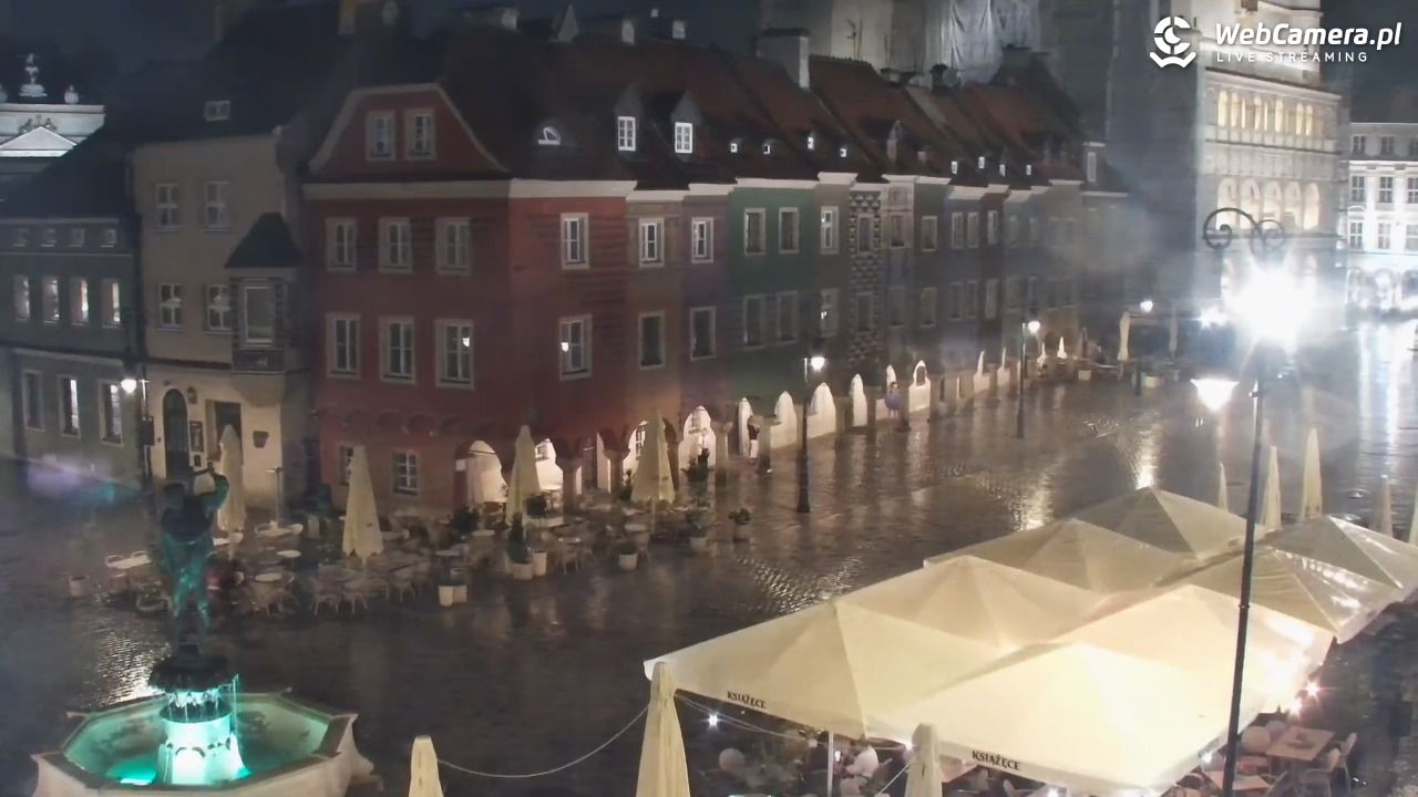 POZNAŃ - Stary Rynek - 04 sierpień 2026, 21:57