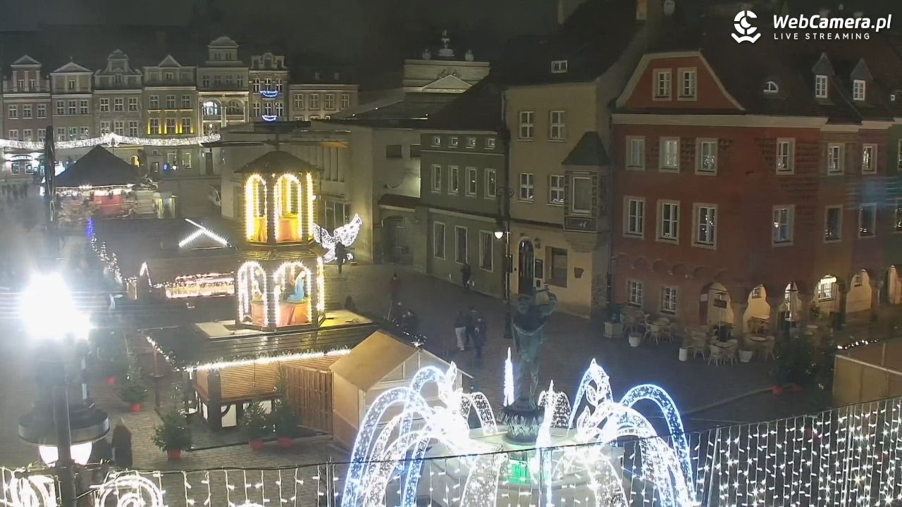 POZNAŃ - Stary Rynek - 21 grudzień 2025, 20:46