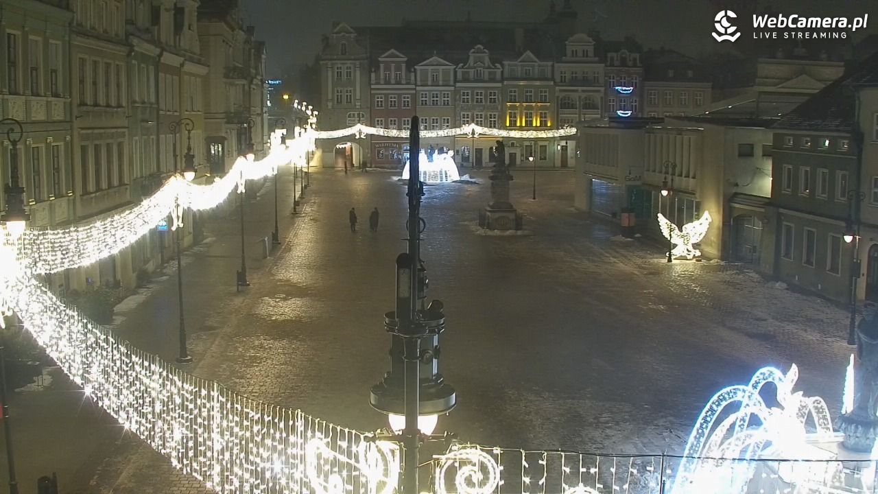 POZNAŃ - Stary Rynek - 28 styczeń 2026, 01:37