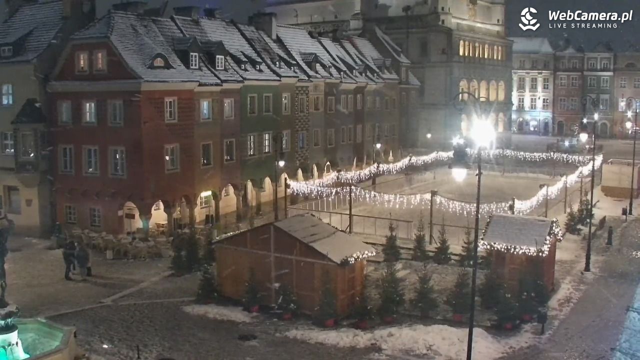 POZNAŃ - Stary Rynek - 26 listopad 2025, 22:07