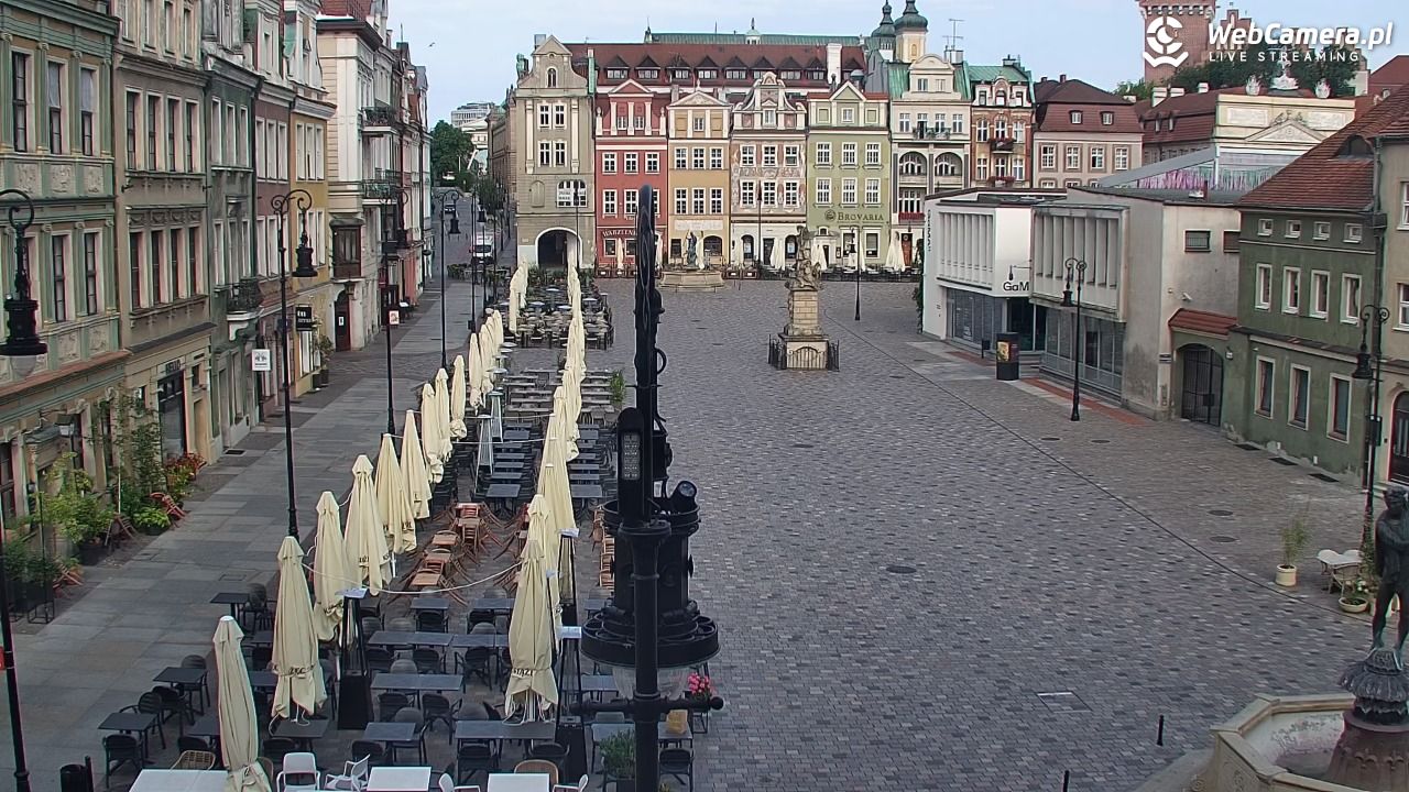 POZNAŃ - Stary Rynek - 19 lipiec 2026, 08:29