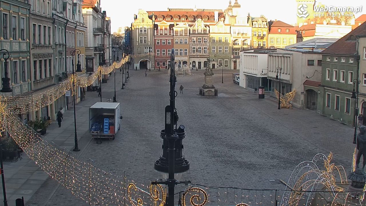 POZNAŃ - Stary Rynek - 20 styczeń 2026, 08:36