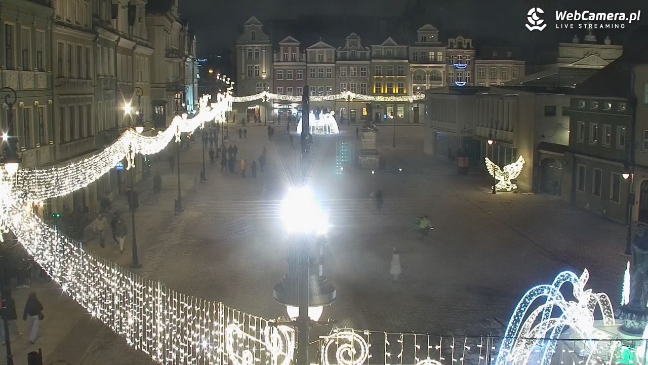 POZNAŃ - Stary Rynek - 30 styczeń 2026, 22:19