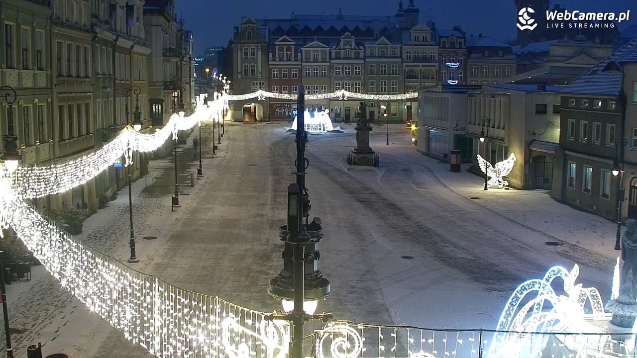 POZNAŃ - Stary Rynek - 27 styczeń 2026, 07:13