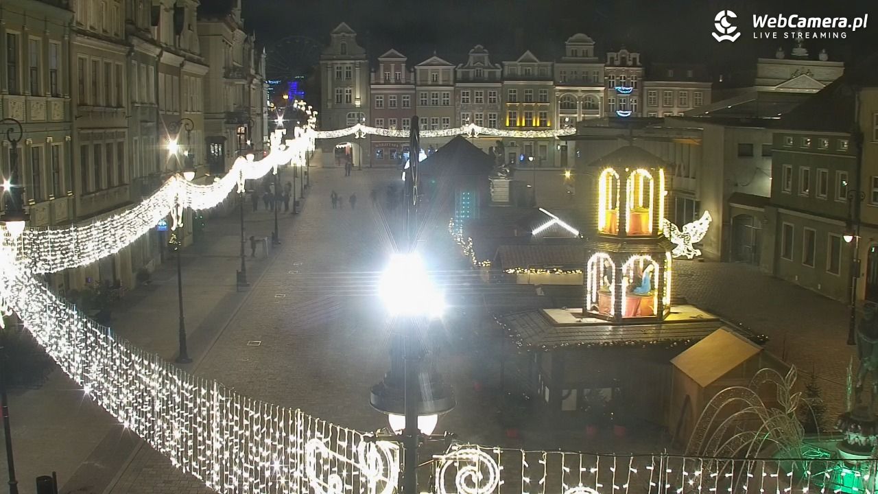 POZNAŃ - Stary Rynek - 24 grudzień 2025, 21:01