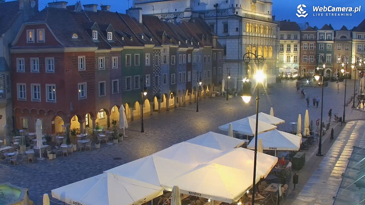 POZNAŃ - Stary Rynek - 30 czerwiec 2026, 21:43