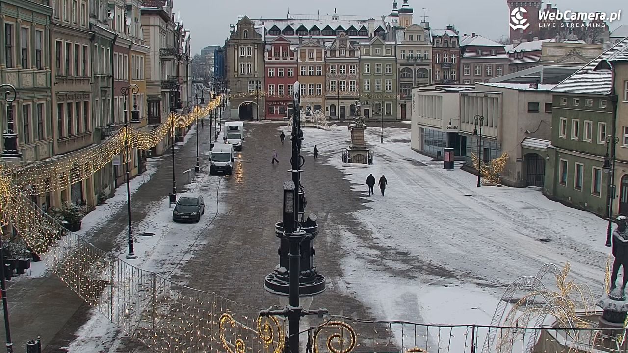 POZNAŃ - Stary Rynek - 27 styczeń 2026, 08:38