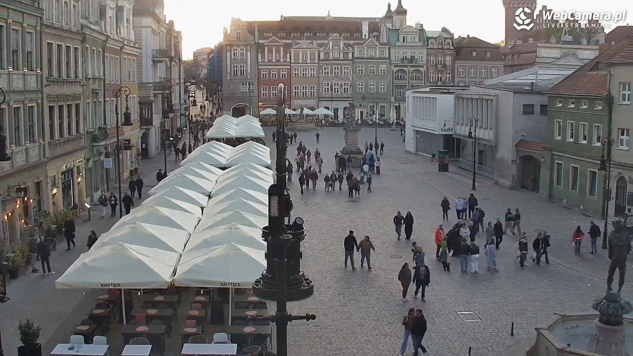 POZNAŃ - Stary Rynek - 11 kwiecień 2026, 19:17