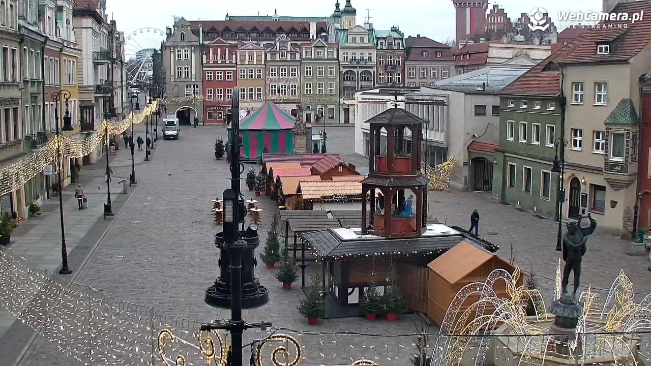 POZNAŃ - Stary Rynek - 23 grudzień 2025, 09:42