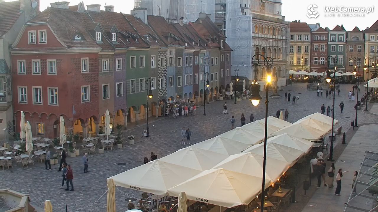 POZNAŃ - Stary Rynek - 21 lipiec 2026, 21:06