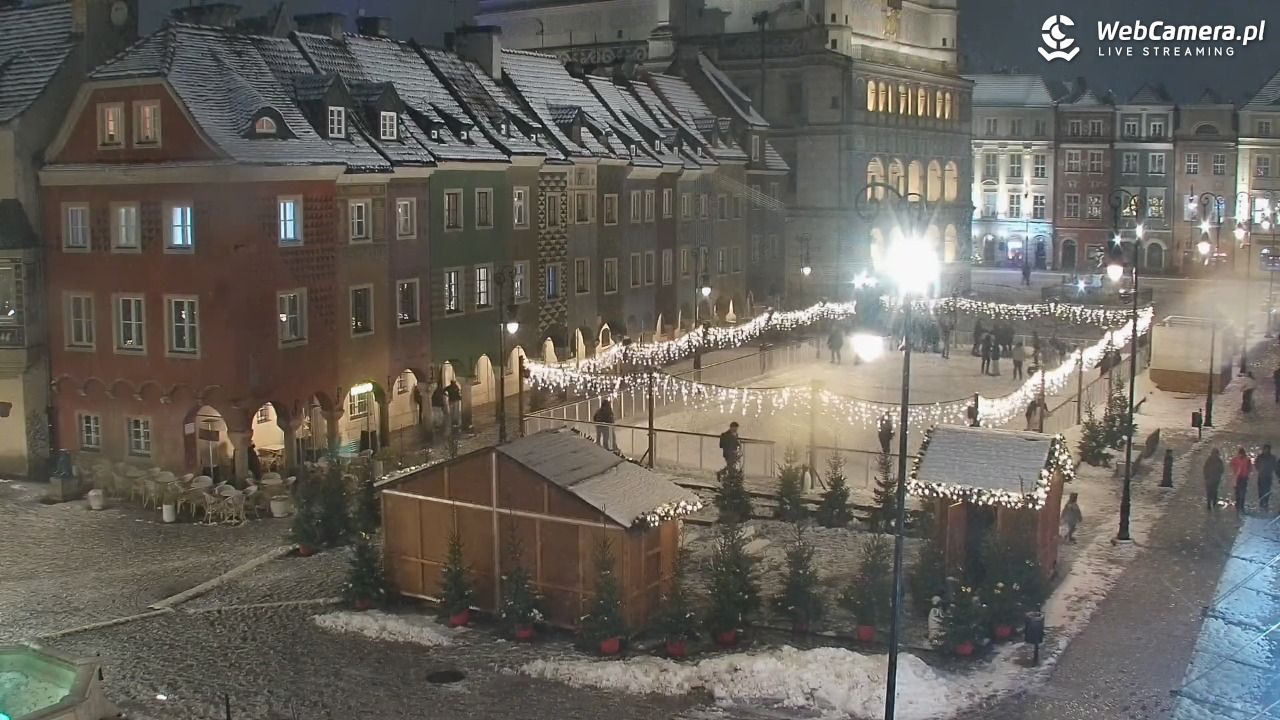 POZNAŃ - Stary Rynek - 26 listopad 2025, 20:50
