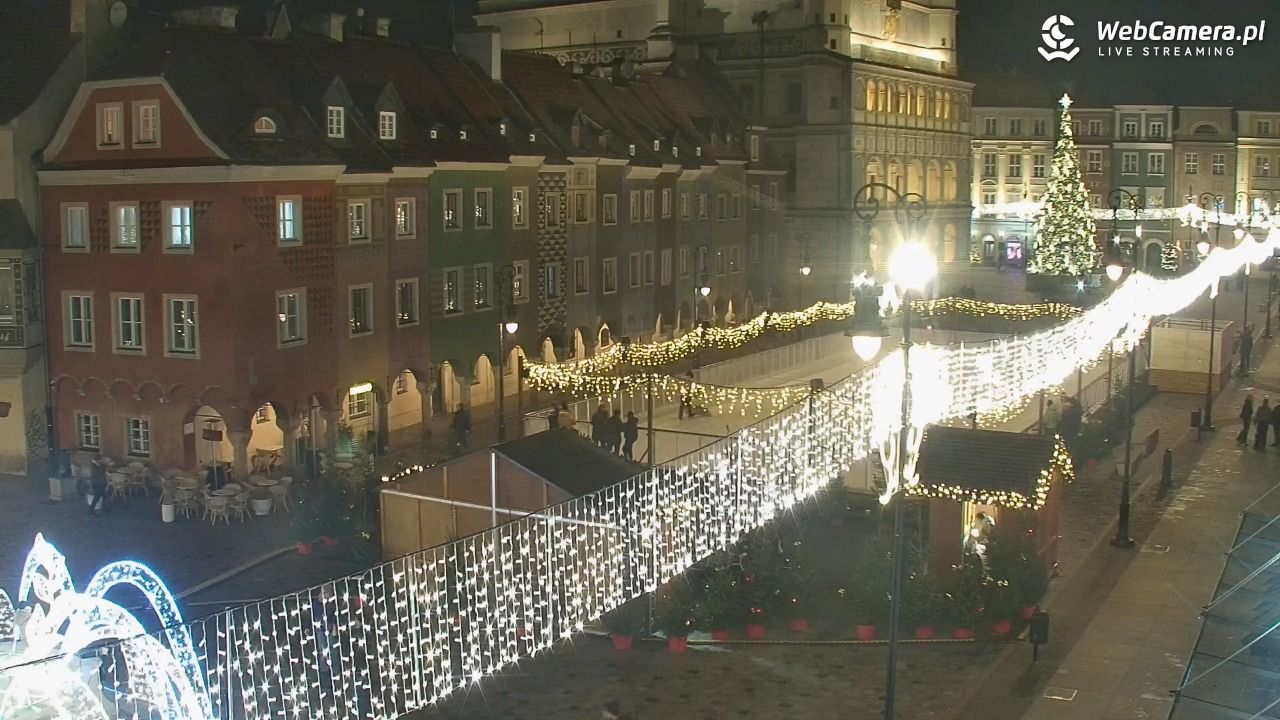 POZNAŃ - Stary Rynek - 16 grudzień 2025, 20:48