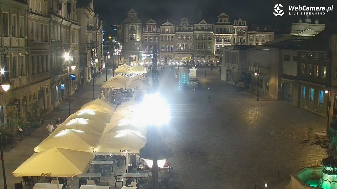 POZNAŃ - Stary Rynek - 14 lipiec 2026, 22:53