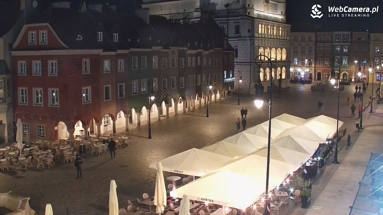 POZNAŃ - Stary Rynek - 25 maj 2025, 00:29