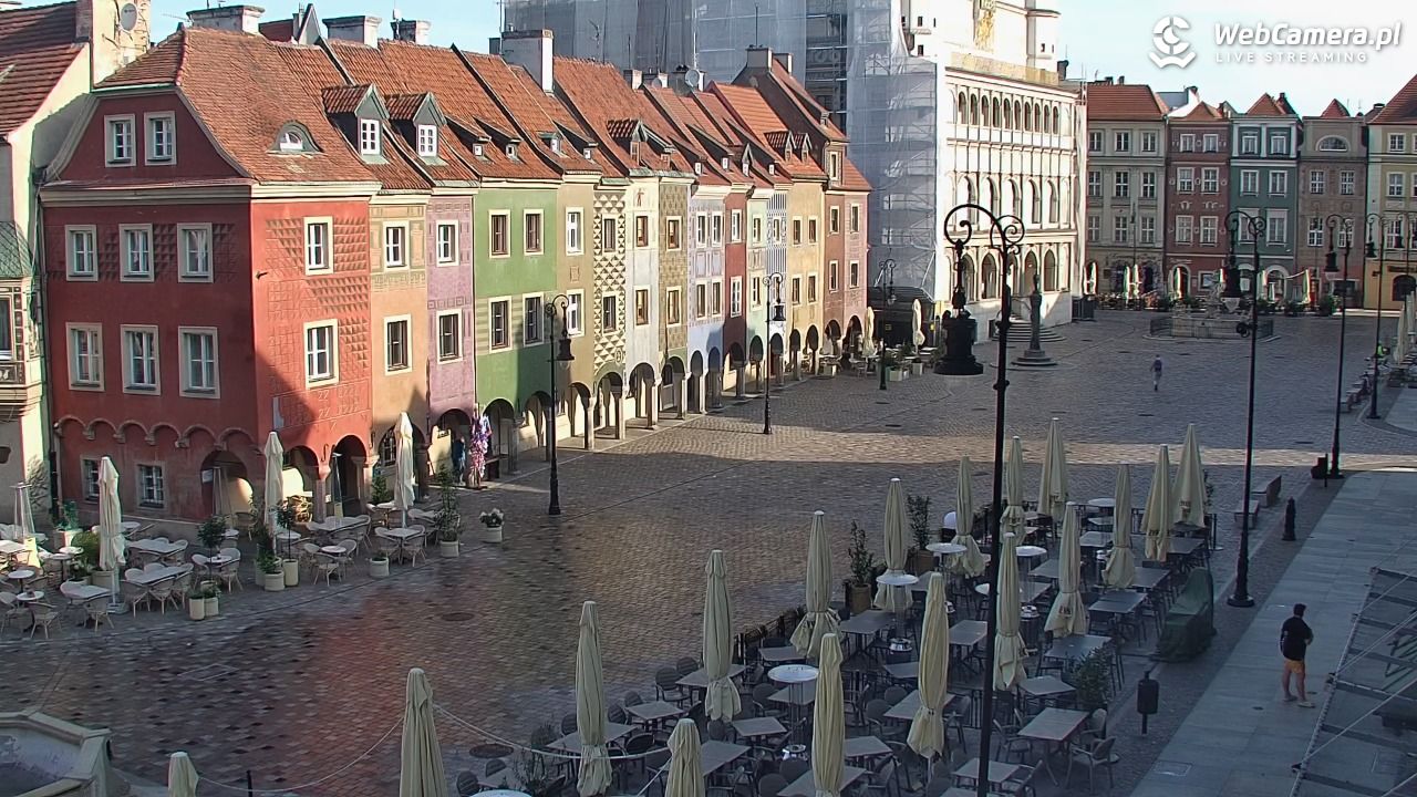 POZNAŃ - Stary Rynek - 25 lipiec 2026, 07:56