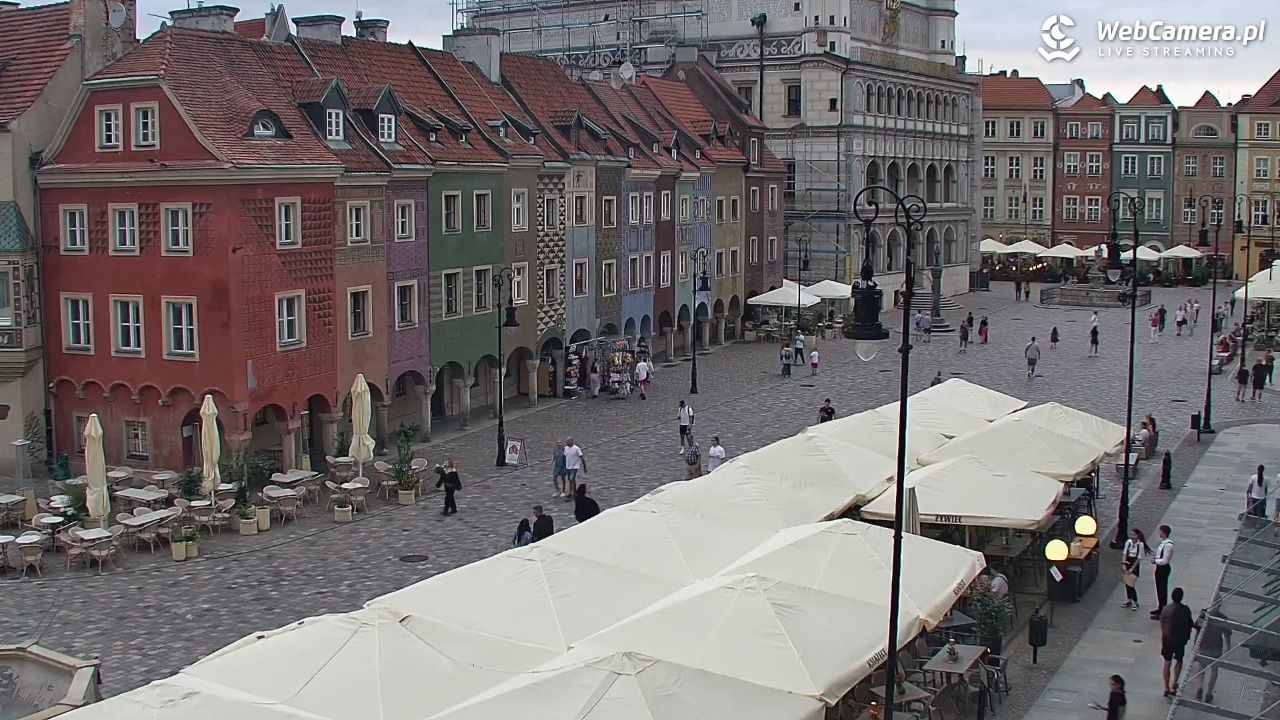 POZNAŃ - Stary Rynek - 14 lipiec 2026, 20:32