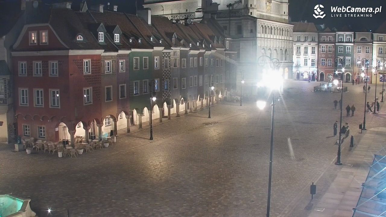 POZNAŃ - Stary Rynek - 24 luty 2026, 22:37