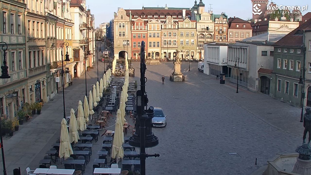 POZNAŃ - Stary Rynek - 17 kwiecień 2026, 07:14