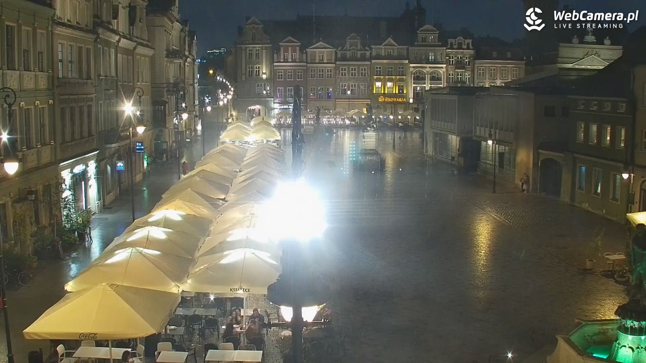 POZNAŃ - Stary Rynek - 04 sierpień 2026, 21:23