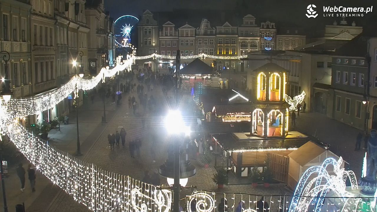 POZNAŃ - Stary Rynek - 21 grudzień 2025, 19:18