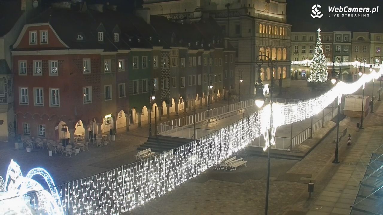 POZNAŃ - Stary Rynek - 20 styczeń 2026, 00:20