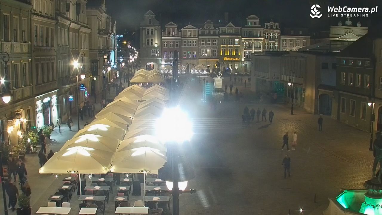 POZNAŃ - Stary Rynek - 11 kwiecień 2026, 22:07