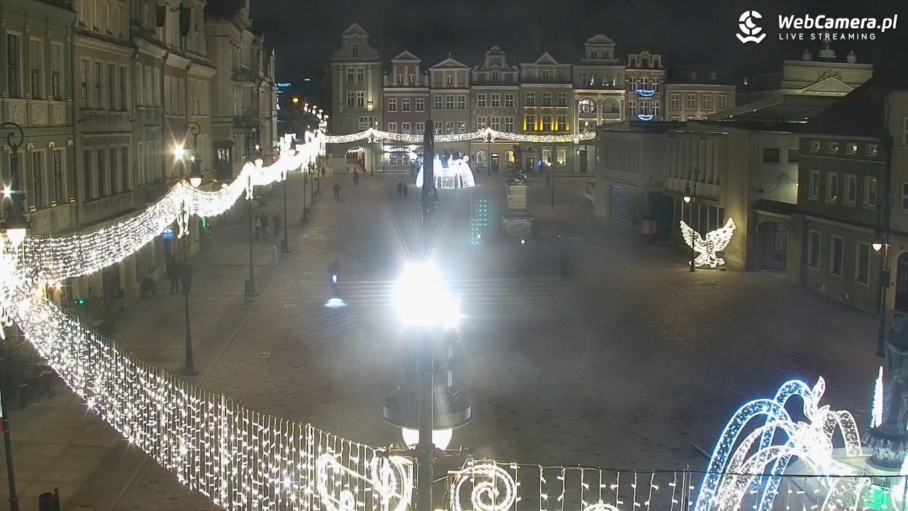 POZNAŃ - Stary Rynek - 20 styczeń 2026, 20:20