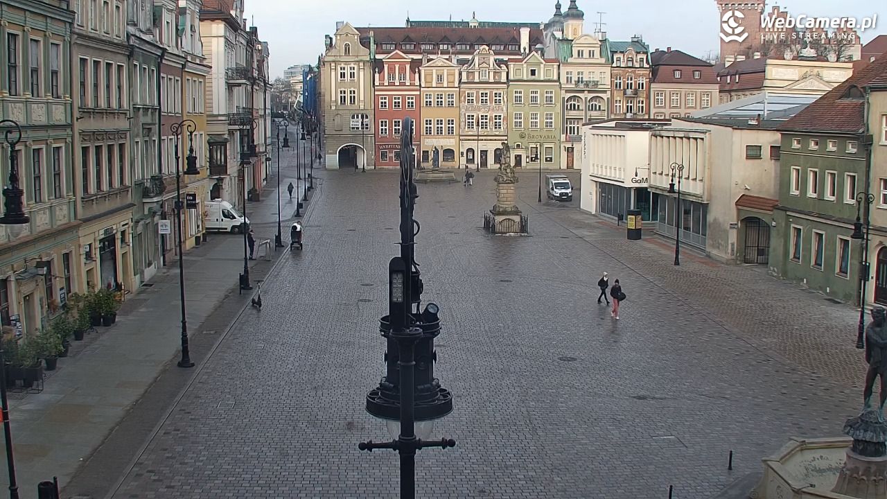POZNAŃ - Stary Rynek - 27 luty 2026, 08:10