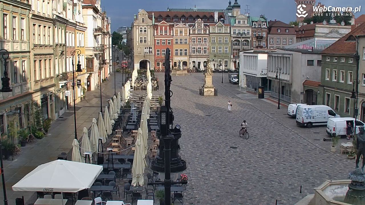 POZNAŃ - Stary Rynek - 10 sierpień 2026, 07:16