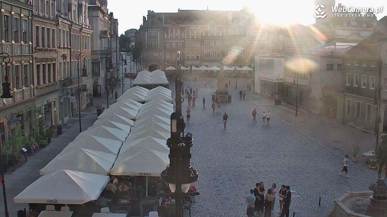 POZNAŃ - Stary Rynek - 13 lipiec 2026, 20:02