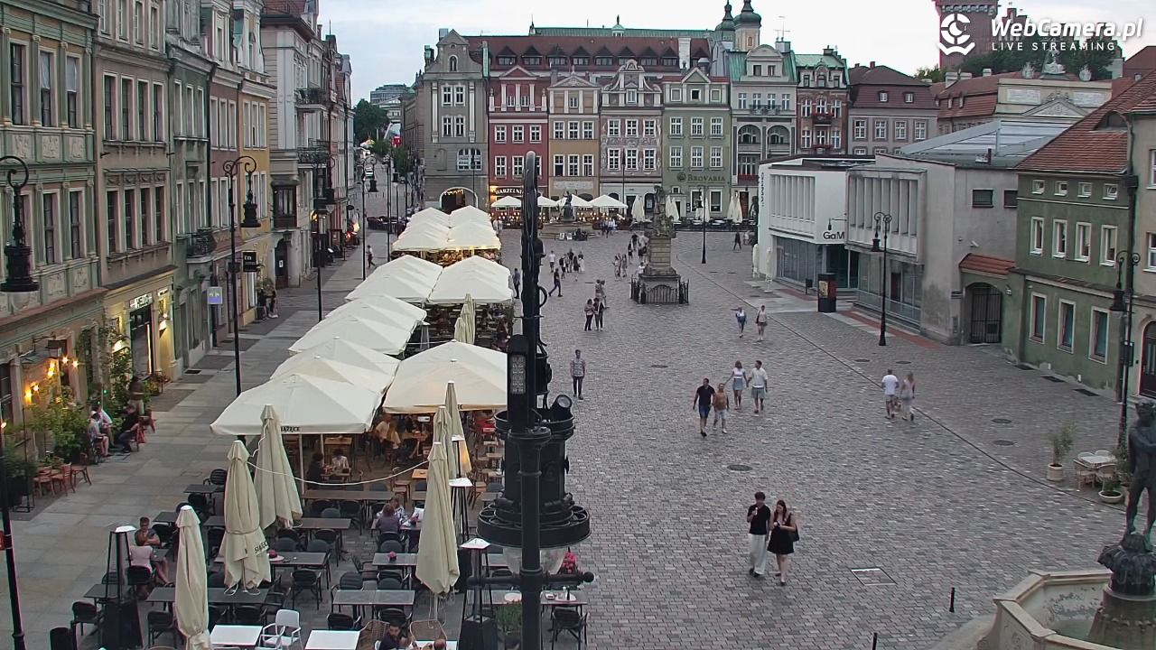 POZNAŃ - Stary Rynek - 21 czerwiec 2026, 20:59