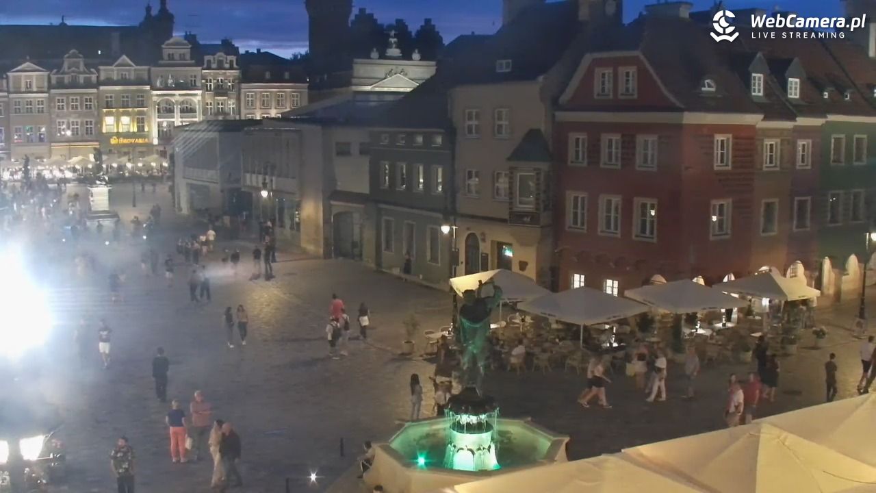 POZNAŃ - Stary Rynek - 25 lipiec 2026, 21:46