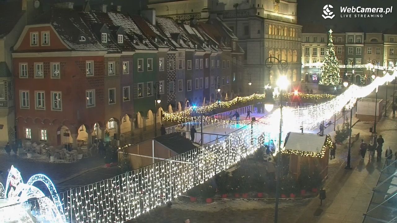 POZNAŃ - Stary Rynek - 06 styczeń 2026, 20:21