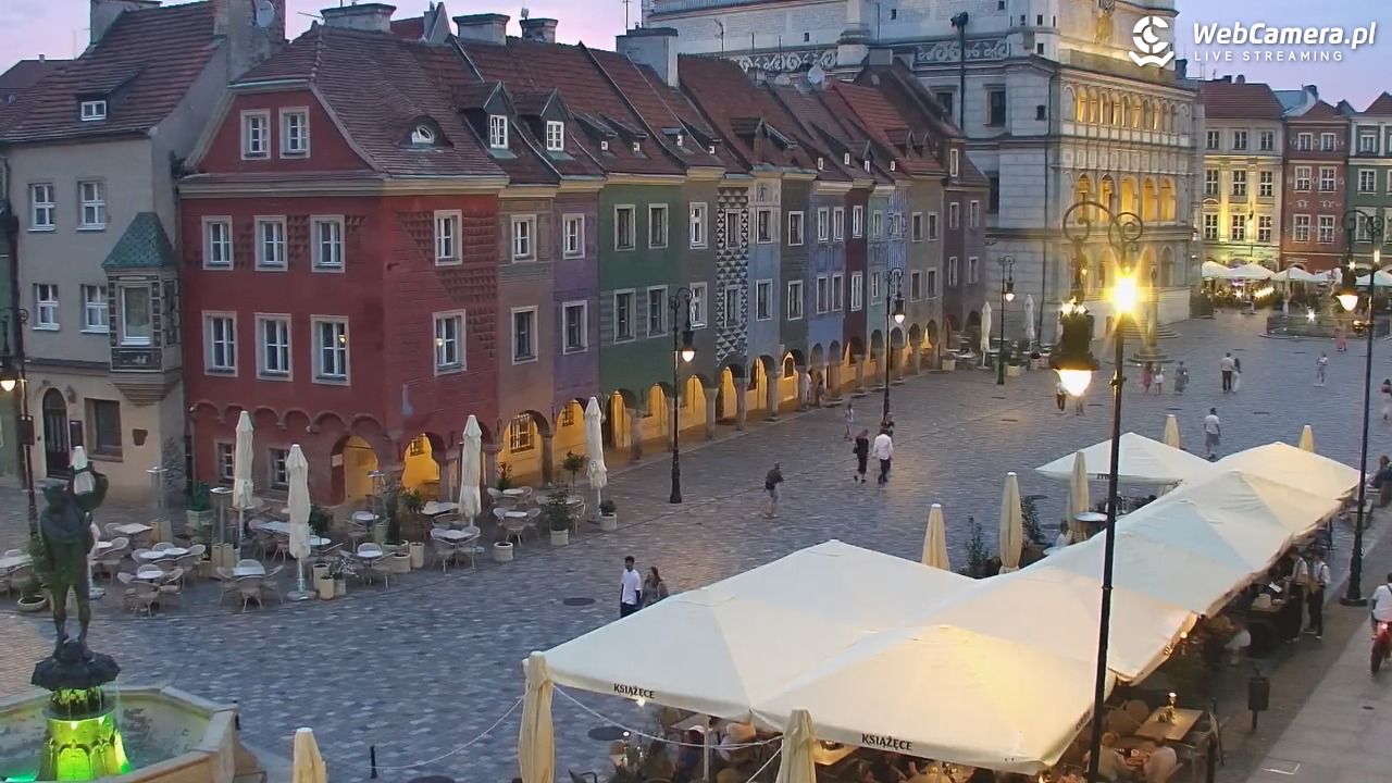 POZNAŃ - Stary Rynek - 21 czerwiec 2026, 21:34