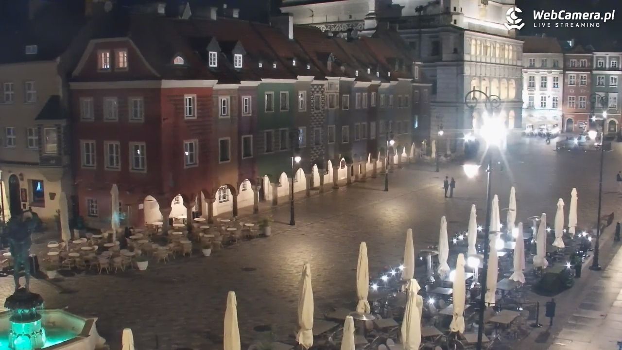 POZNAŃ - Stary Rynek - 15 wresień 2025, 23:03