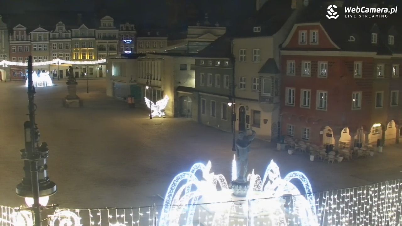 POZNAŃ - Stary Rynek - 19 styczeń 2026, 06:02