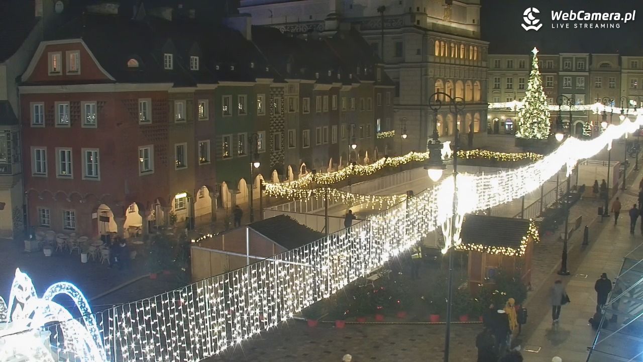 POZNAŃ - Stary Rynek - 13 grudzień 2025, 00:13