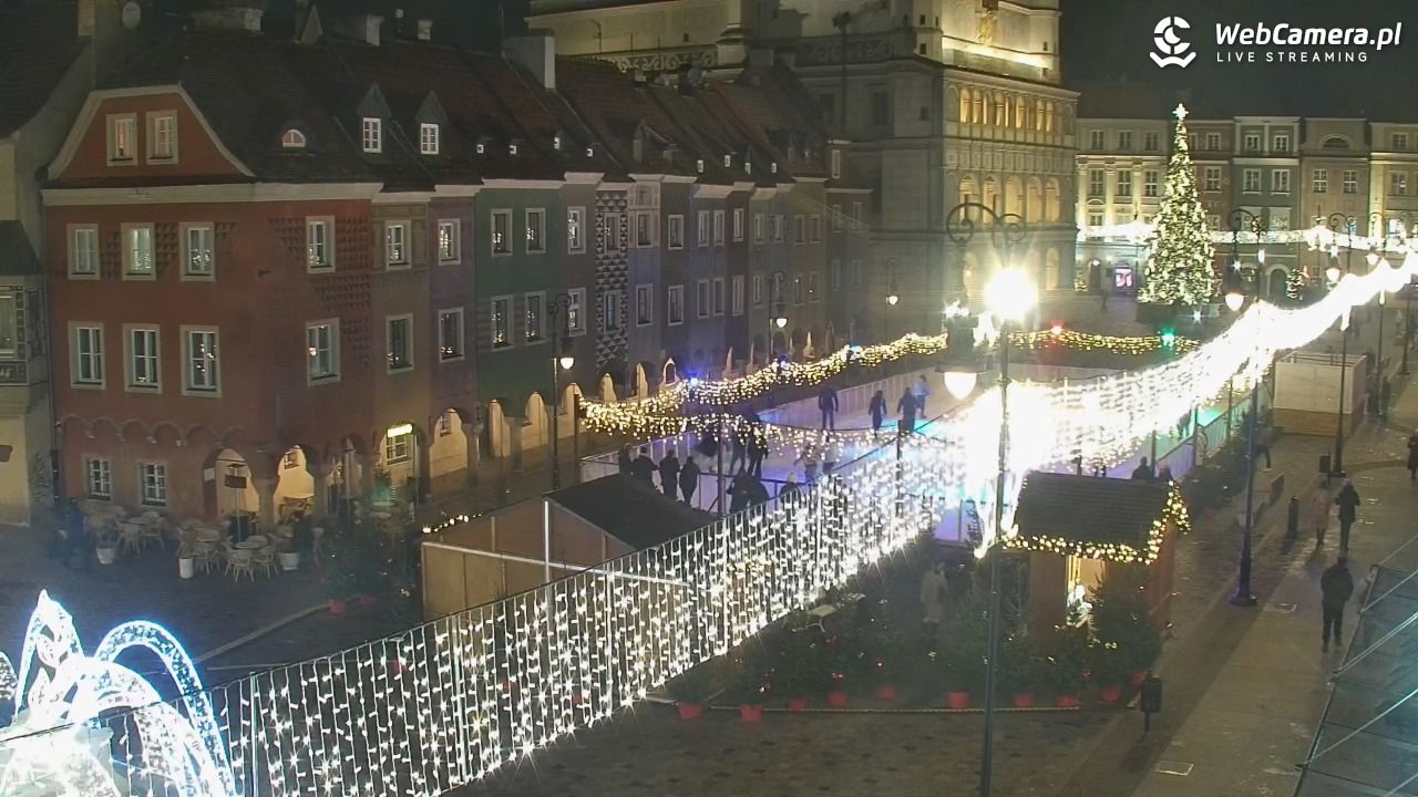 POZNAŃ - Stary Rynek - 16 grudzień 2025, 20:40