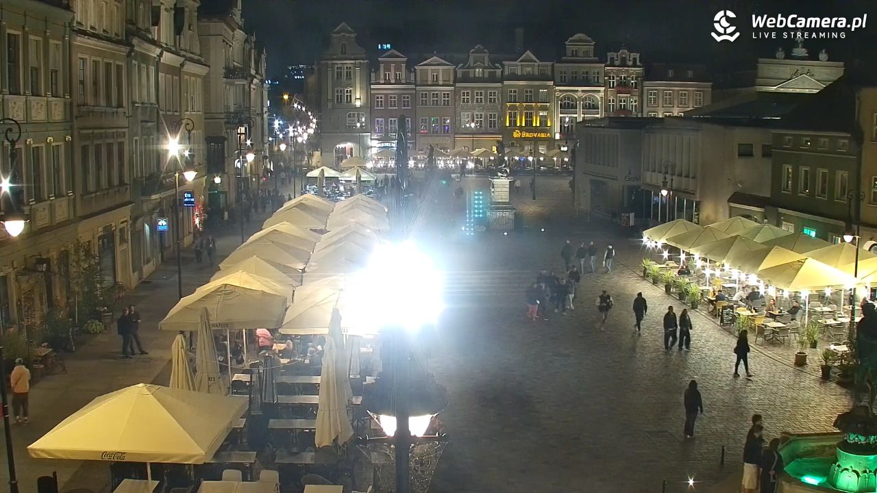 POZNAŃ - Stary Rynek - 03 październik 2026, 21:55