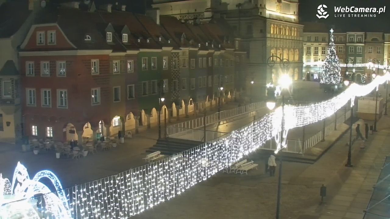 POZNAŃ - Stary Rynek - 18 styczeń 2026, 20:02
