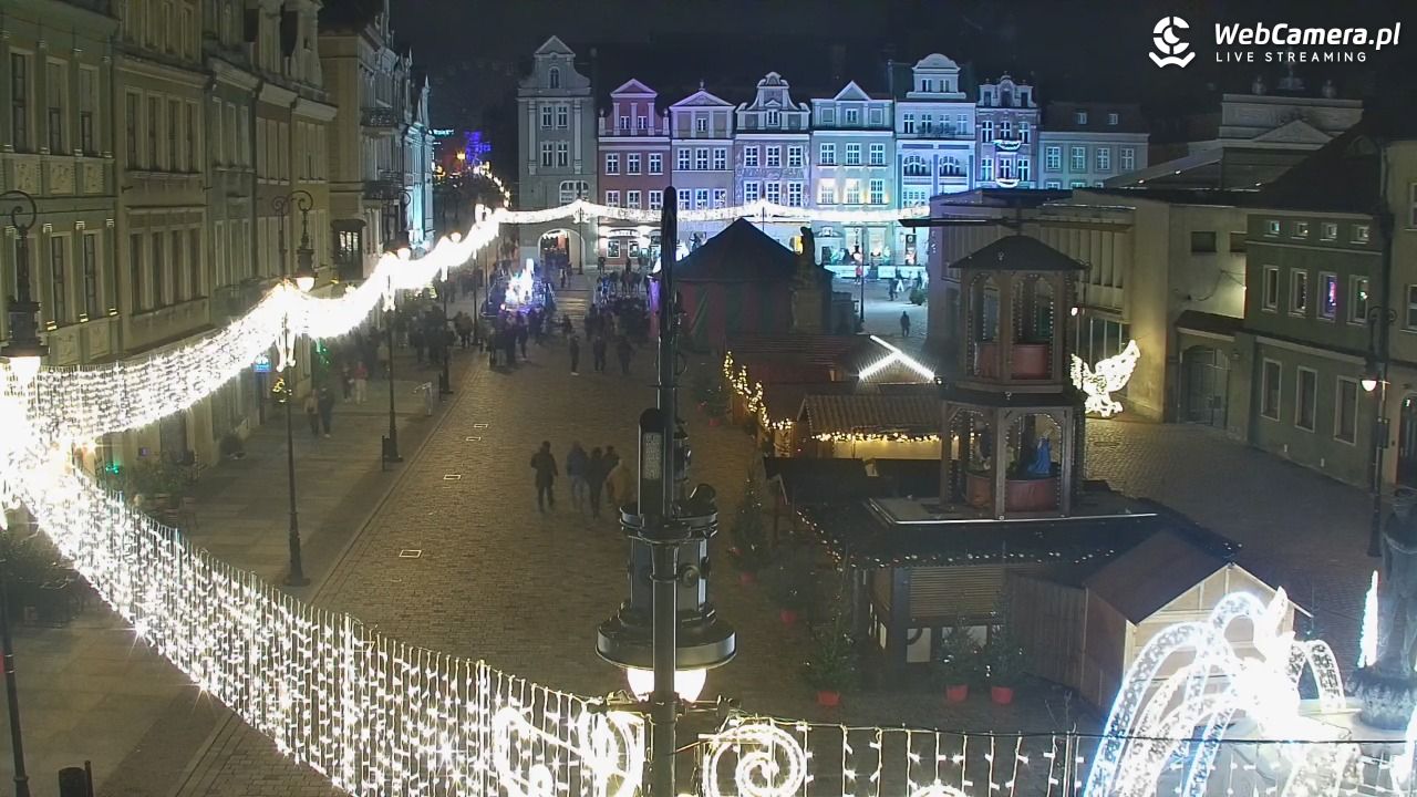 POZNAŃ - Stary Rynek - 13 grudzień 2025, 00:16