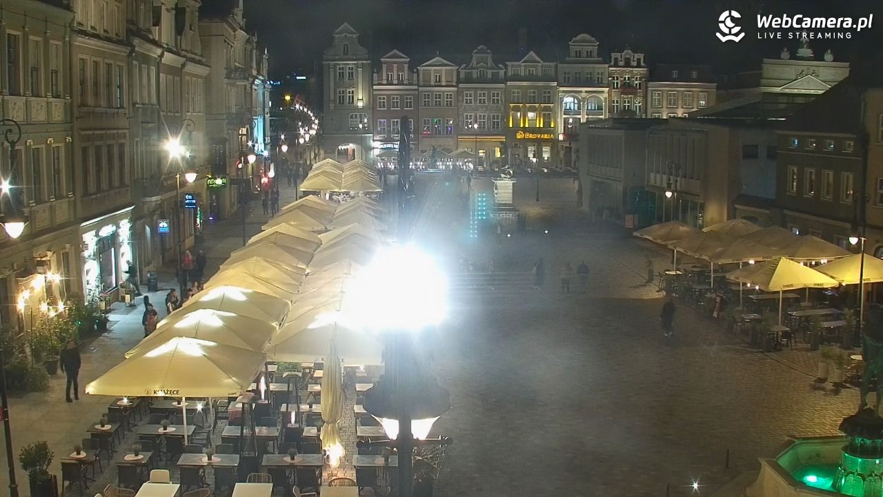 POZNAŃ - Stary Rynek - 17 wresień 2025, 21:47