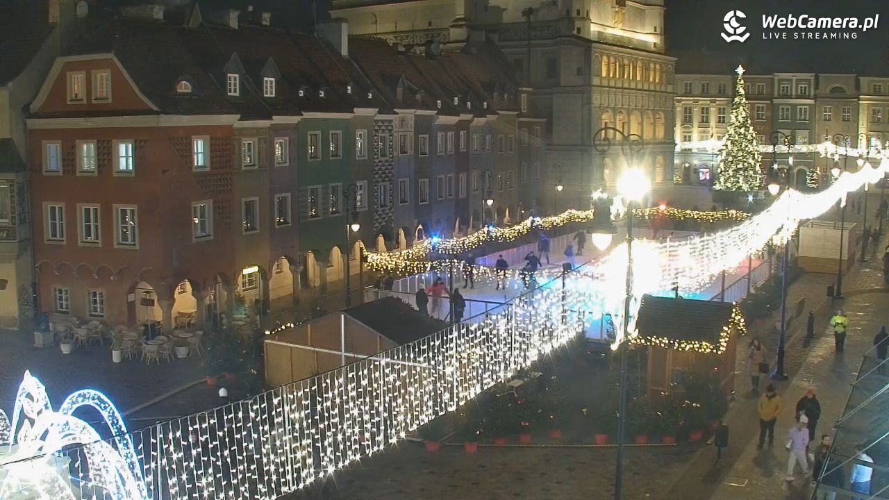 POZNAŃ - Stary Rynek - 16 grudzień 2025, 20:08