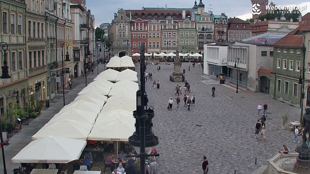 POZNAŃ - Stary Rynek - 14 lipiec 2026, 19:48
