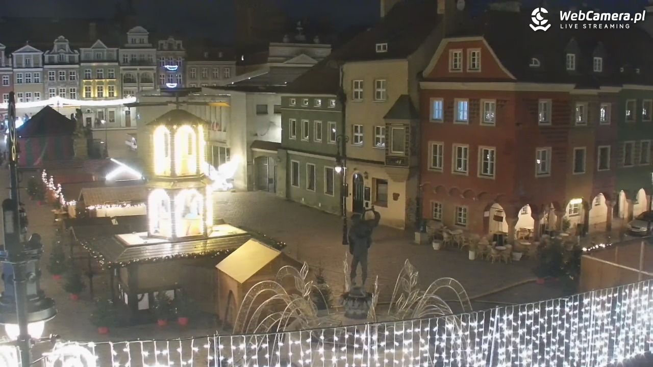 POZNAŃ - Stary Rynek - 24 grudzień 2025, 07:03