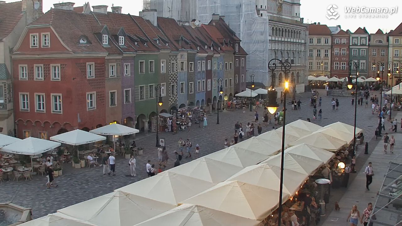POZNAŃ - Stary Rynek - 15 sierpień 2026, 20:14